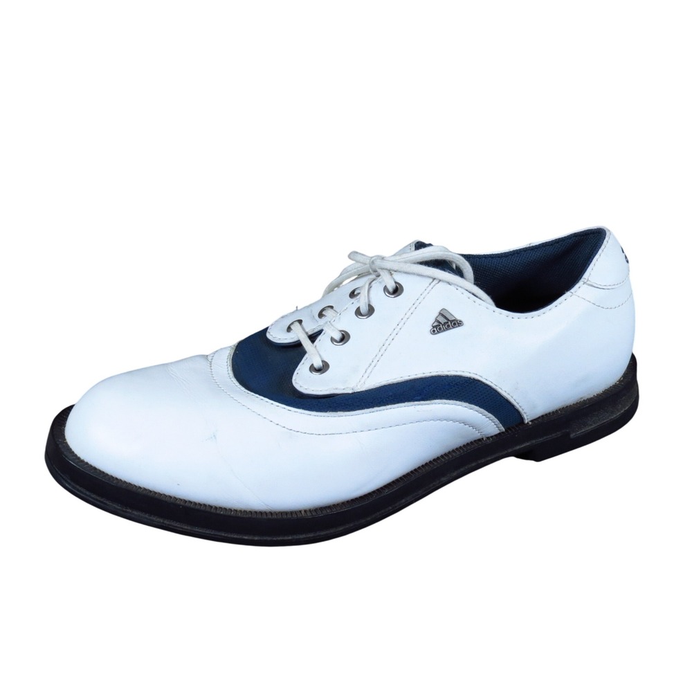 Adidas Z-Traxion Women Golf Shoes Size 8.5 Athletic Performance White Navy Blue